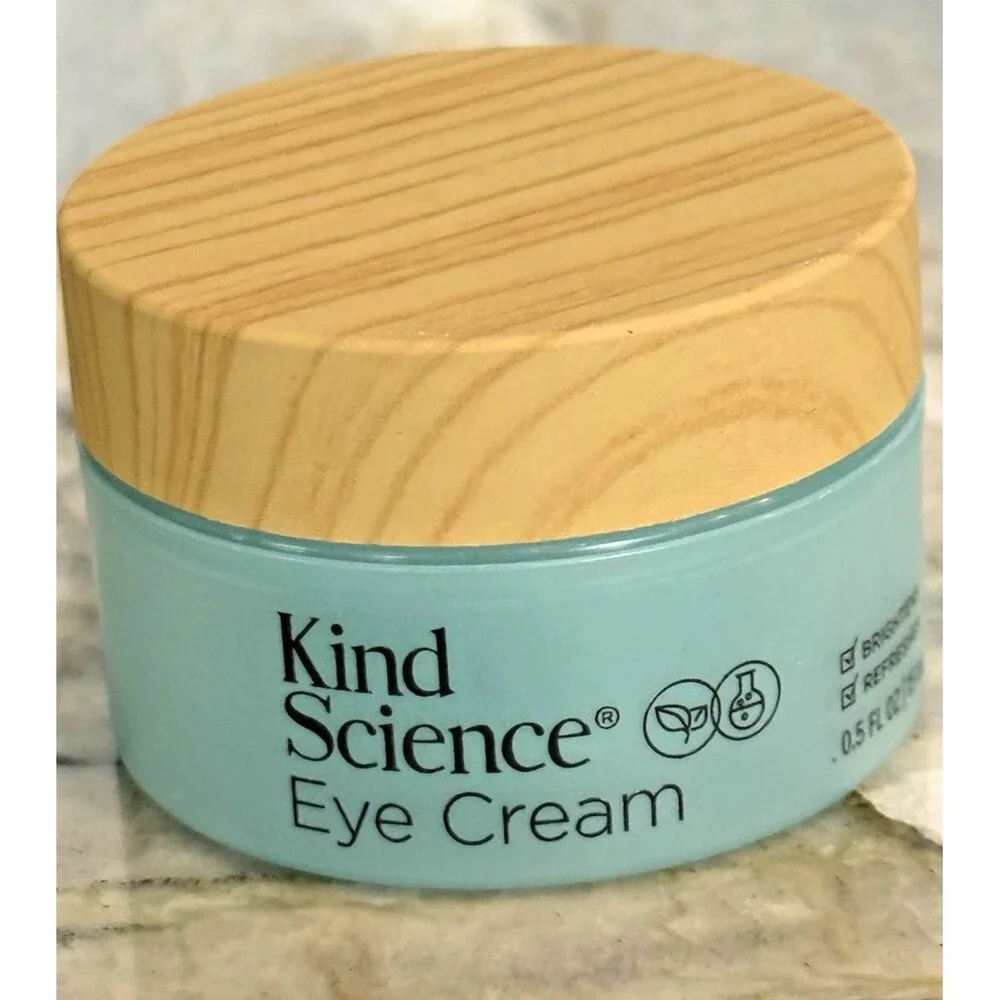 Kind Science Ellen DeGeneres Eye Cream Under Eye Wrinkle Moisturizer 0.5 oz New